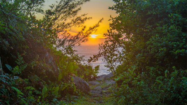 Amanhecer Praia do Ouvidor