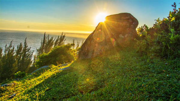 Amanhecer Praia do Ouvidor