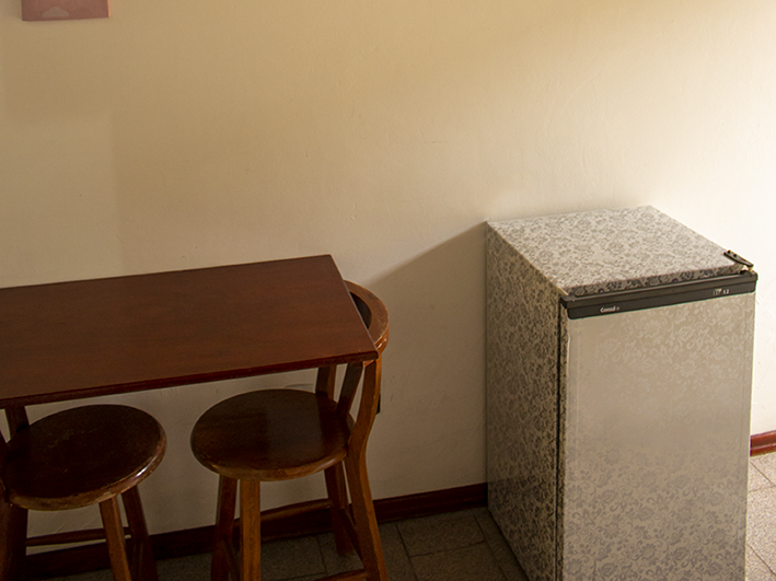 Quarto Triplo com Varanda - Pousada Palhocinha Garopaba